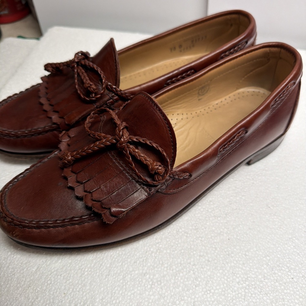 Allen Edmonds Woodstock Mens 10D Kiltie Loafer Dress Formal Work Office Business - Picture 3 of 6